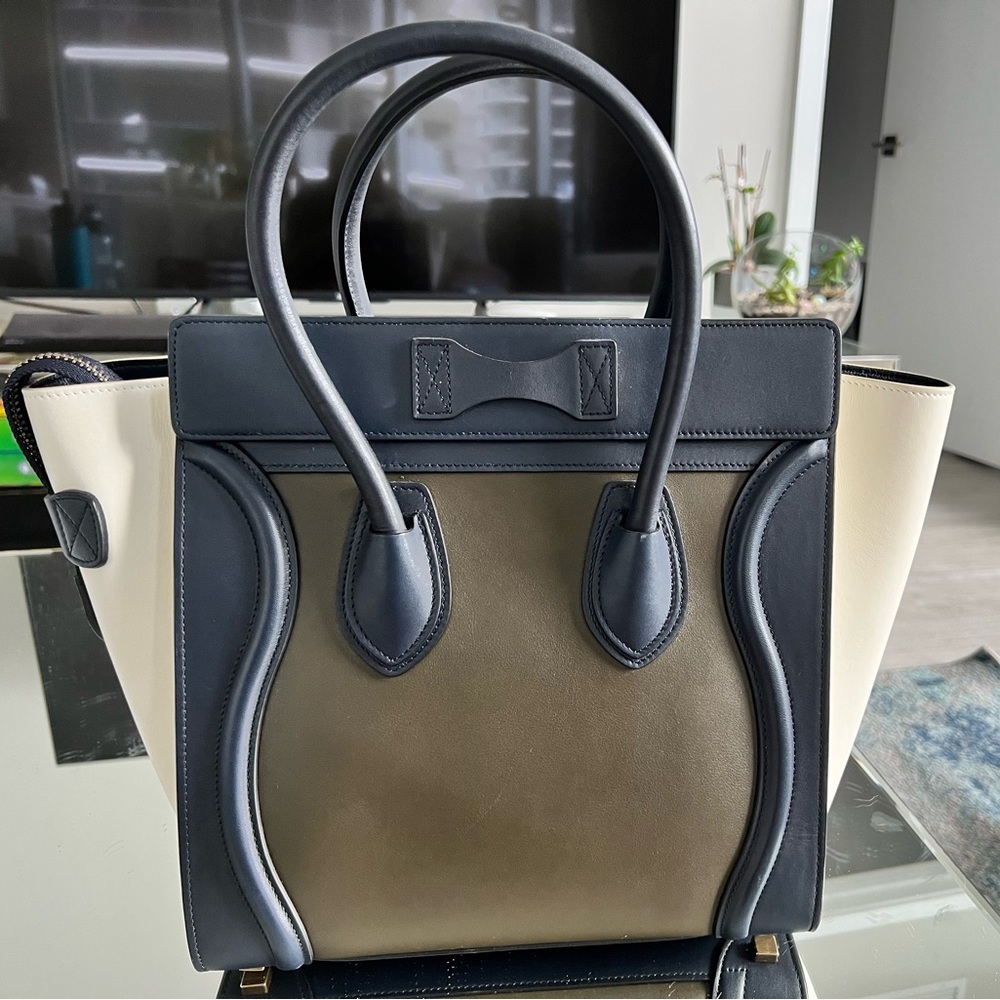 Celine micro luggage bag